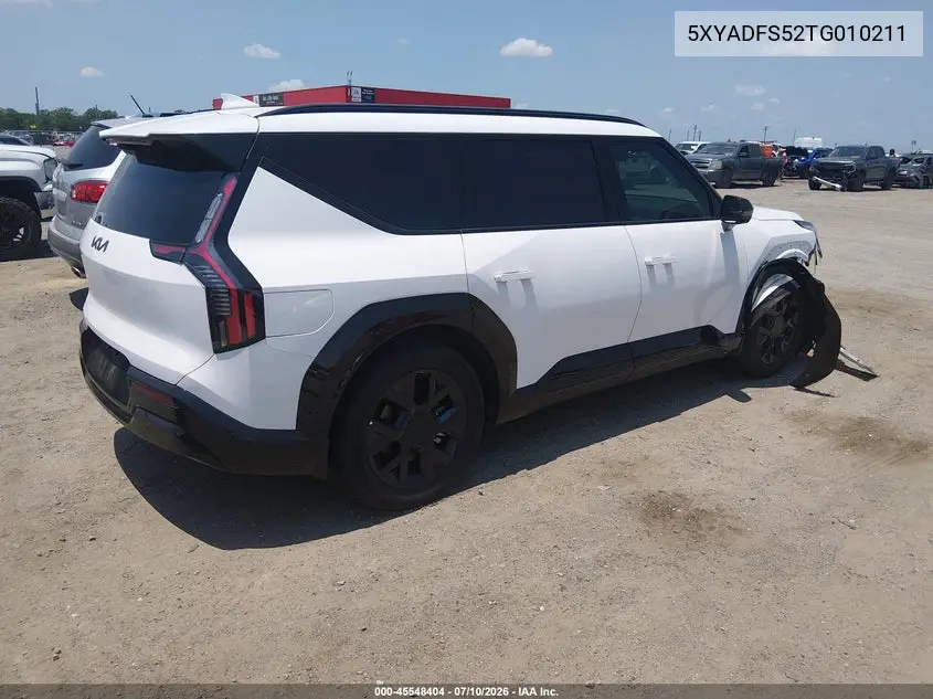 2026 Kia Ev9 Land VIN: 5XYADFS52TG010211 Lot: 45548404