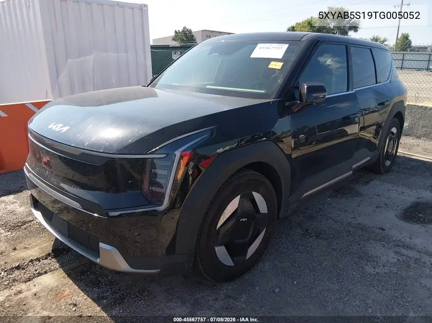 2026 Kia Ev9 Light Long Range VIN: 5XYAB5S19TG005052 Lot: 45567757