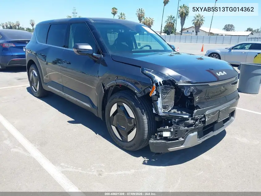 2026 Kia Ev9 Light Long Range VIN: 5XYAB5S13TG014362 Lot: 45601309