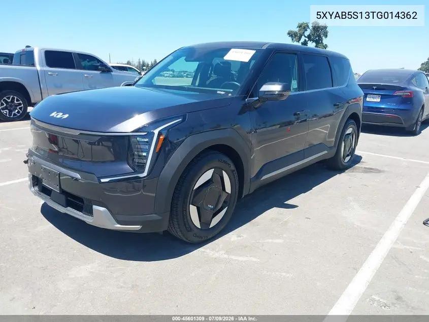2026 Kia Ev9 Light Long Range VIN: 5XYAB5S13TG014362 Lot: 45601309