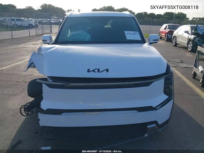 2026 Kia Ev9 Wind VIN: 5XYAFFS5XTG008118 Lot: 45634897