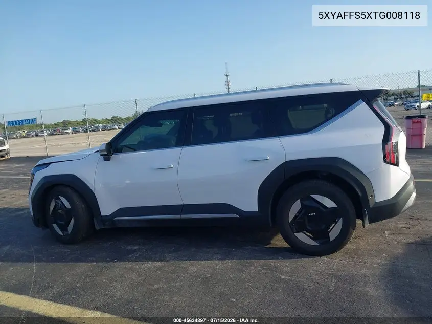 2026 Kia Ev9 Wind VIN: 5XYAFFS5XTG008118 Lot: 45634897