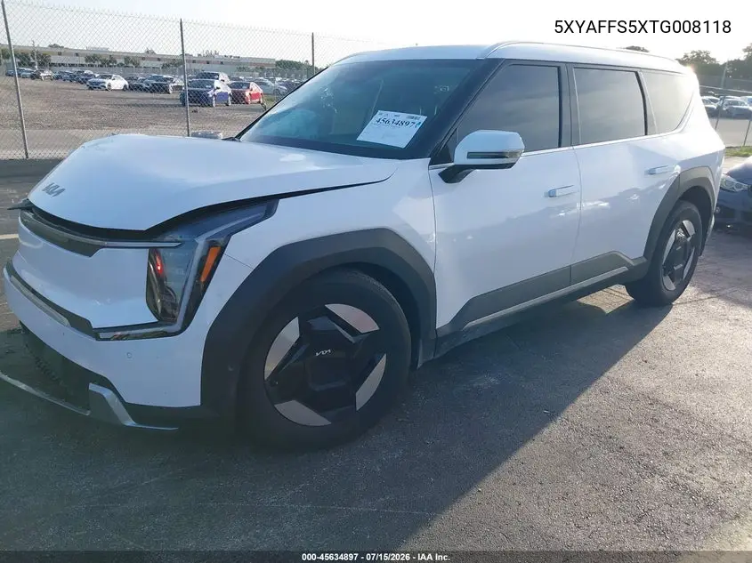 2026 Kia Ev9 Wind VIN: 5XYAFFS5XTG008118 Lot: 45634897