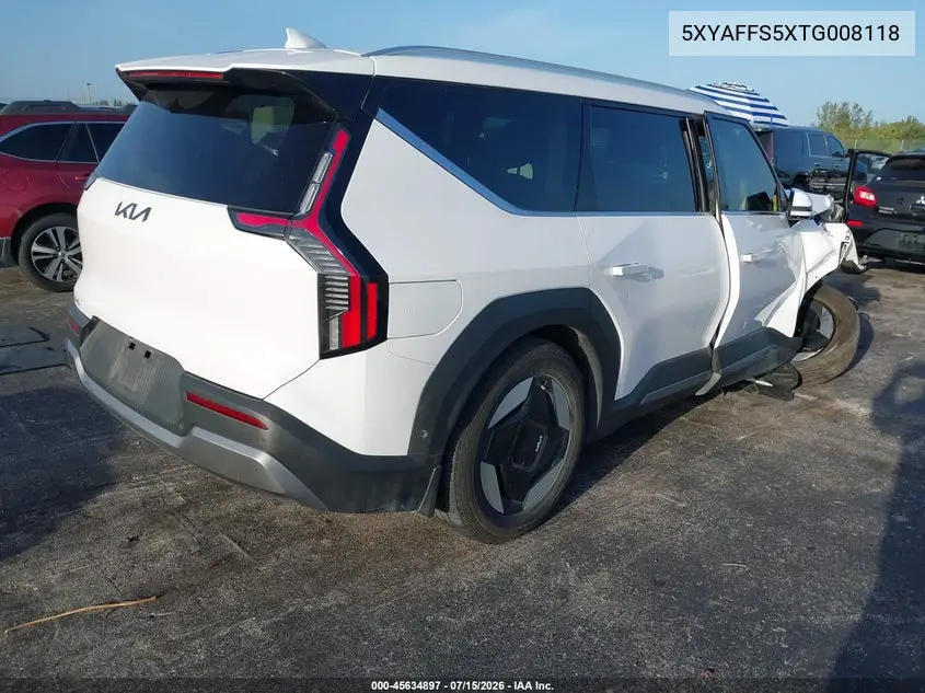 2026 Kia Ev9 Wind VIN: 5XYAFFS5XTG008118 Lot: 45634897