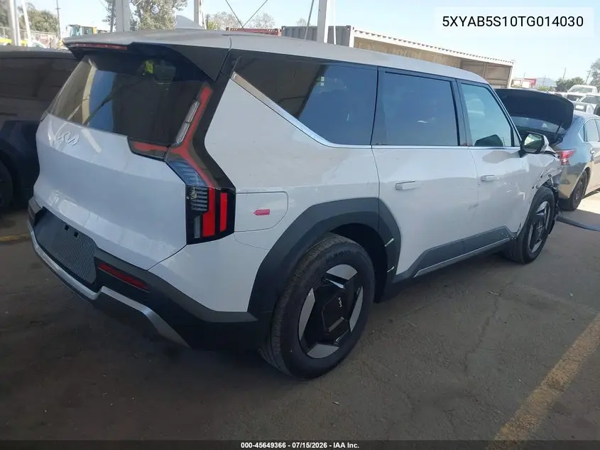 2026 Kia Ev9 Light Long Range VIN: 5XYAB5S10TG014030 Lot: 45649366