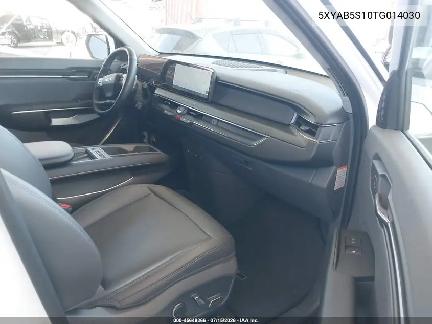2026 Kia Ev9 Light Long Range VIN: 5XYAB5S10TG014030 Lot: 45649366