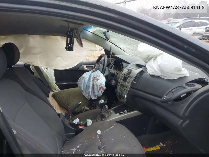 KNAFW4A37A5081105 2010 Kia Forte Sx