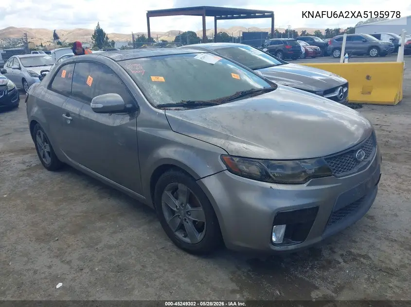 2010 Kia Forte Koup Ex VIN: KNAFU6A2XA5195978 Lot: 45249302