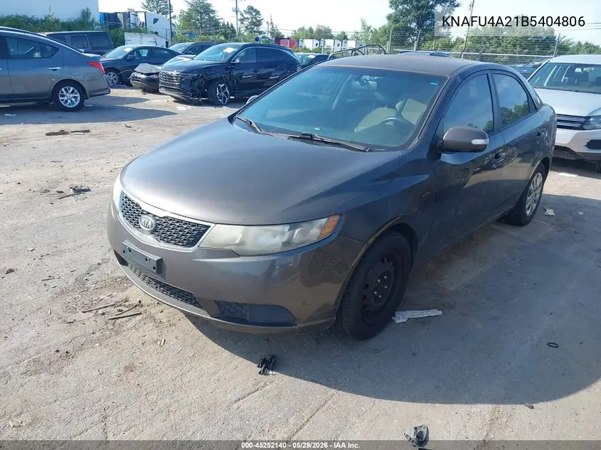 2011 Kia Forte Ex VIN: KNAFU4A21B5404806 Lot: 45252140