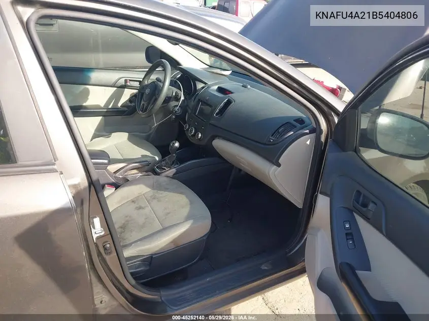 2011 Kia Forte Ex VIN: KNAFU4A21B5404806 Lot: 45252140