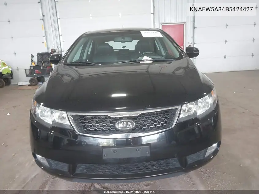 2011 Kia Forte Sx VIN: KNAFW5A34B5424427 Lot: 45636245