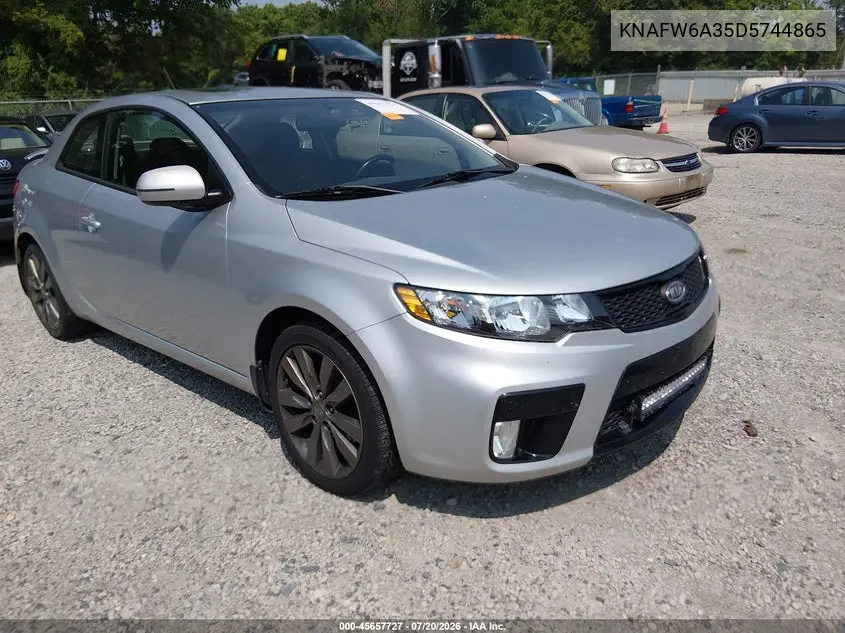 2013 Kia Forte Koup Sx VIN: KNAFW6A35D5744865 Lot: 45657727
