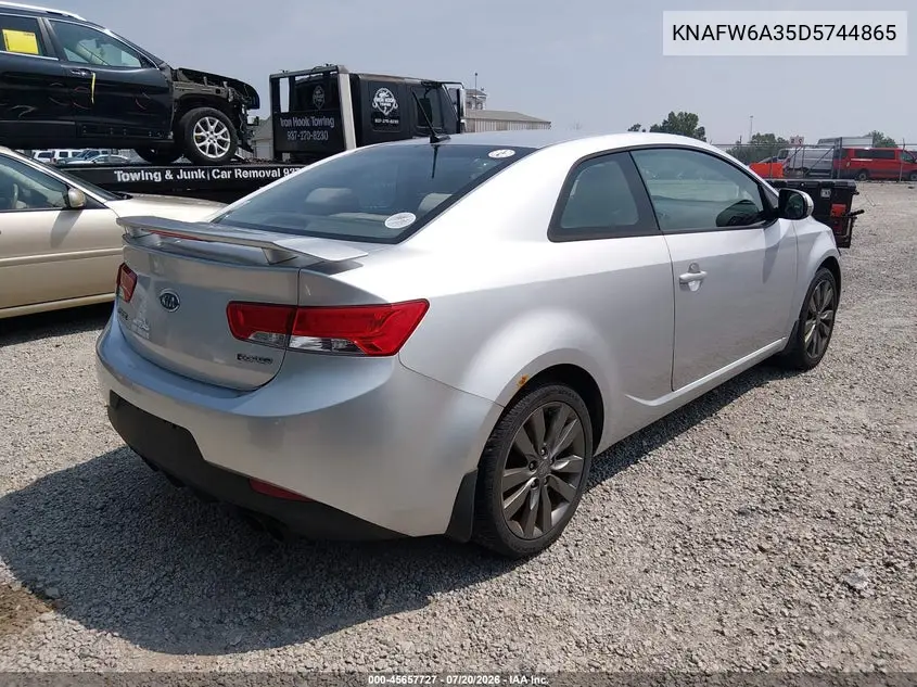 2013 Kia Forte Koup Sx VIN: KNAFW6A35D5744865 Lot: 45657727
