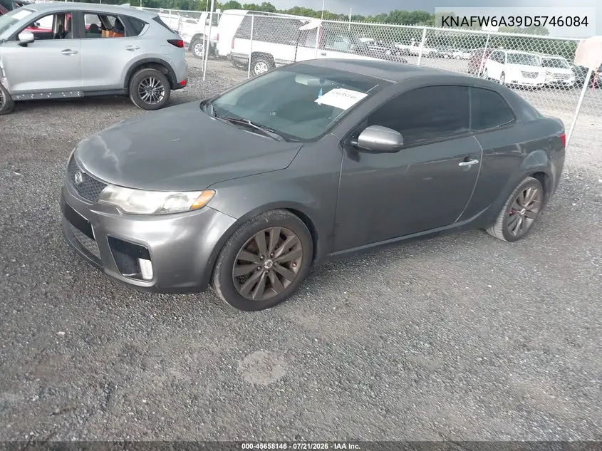 2013 Kia Forte Koup Sx VIN: KNAFW6A39D5746084 Lot: 45658146