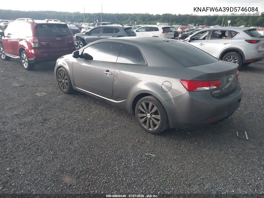 2013 Kia Forte Koup Sx VIN: KNAFW6A39D5746084 Lot: 45658146
