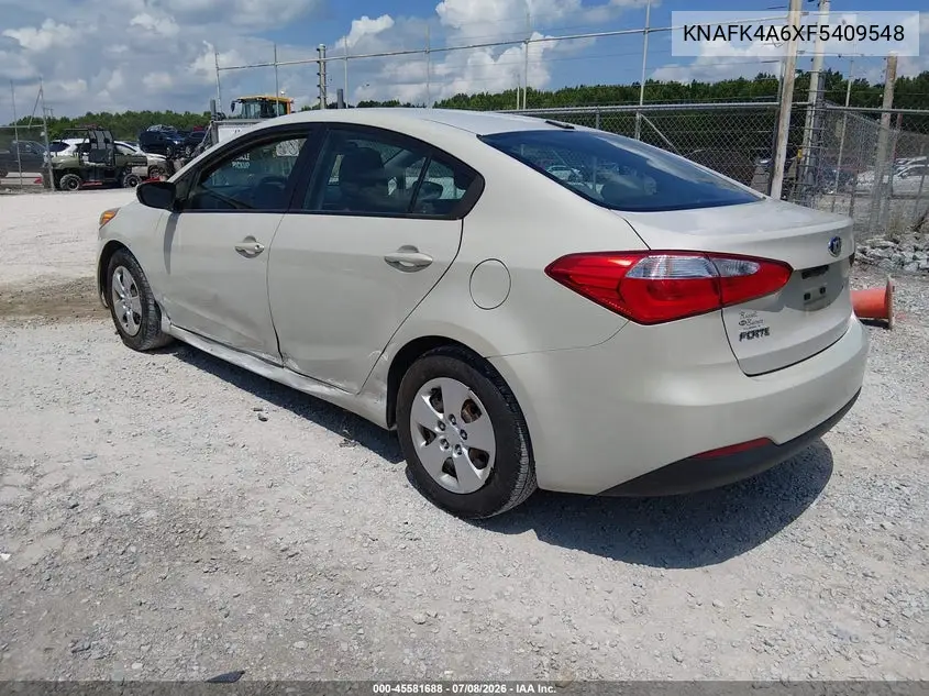 2015 Kia Forte Lx VIN: KNAFK4A6XF5409548 Lot: 45581688
