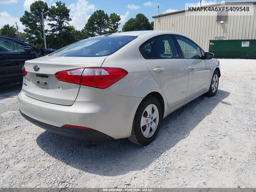 2015 Kia Forte Lx VIN: KNAFK4A6XF5409548 Lot: 45581688