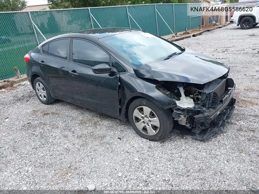 2016 Kia Forte Lx VIN: KNAFK4A68G5586620 Lot: 45287782