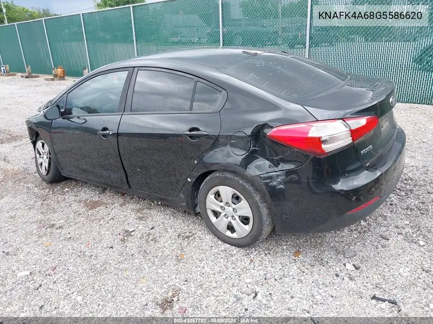 2016 Kia Forte Lx VIN: KNAFK4A68G5586620 Lot: 45287782