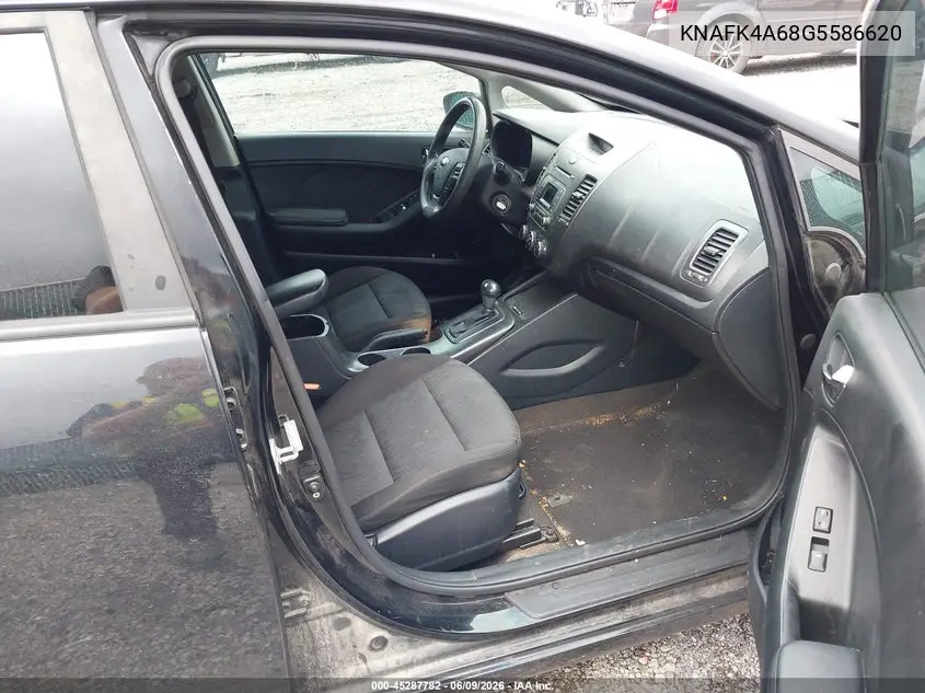 2016 Kia Forte Lx VIN: KNAFK4A68G5586620 Lot: 45287782