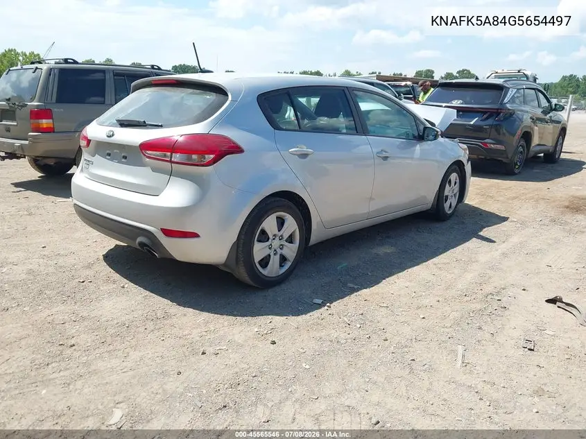 2016 Kia Forte Lx VIN: KNAFK5A84G5654497 Lot: 45565546