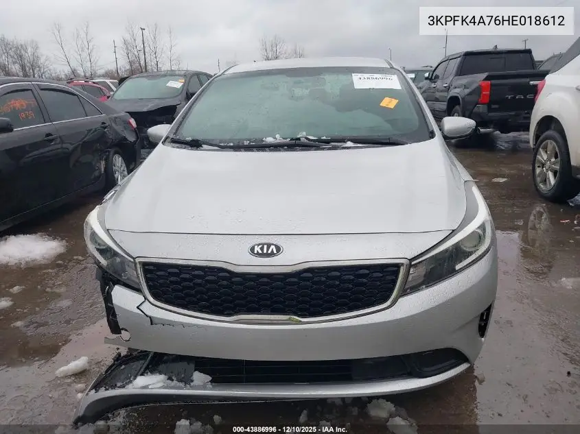 3KPFK4A76HE018612 2017 Kia Forte Lx