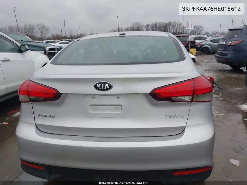3KPFK4A76HE018612 2017 Kia Forte Lx