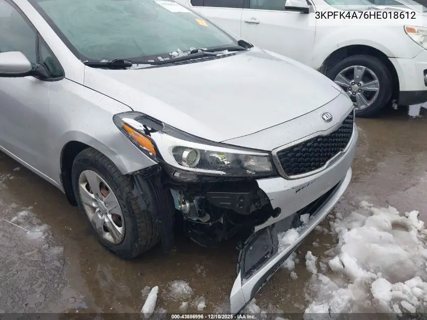 3KPFK4A76HE018612 2017 Kia Forte Lx
