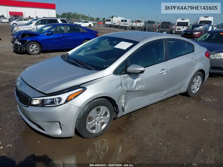 3KPFK4A79HE143605 2017 Kia Forte Lx