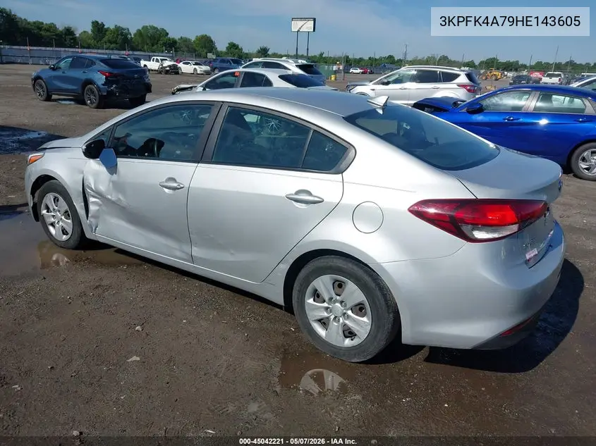 3KPFK4A79HE143605 2017 Kia Forte Lx