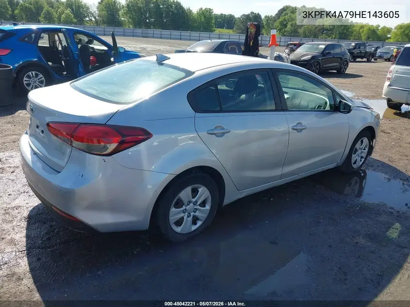 3KPFK4A79HE143605 2017 Kia Forte Lx