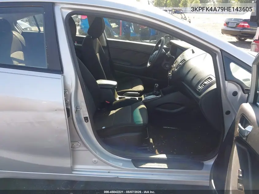 3KPFK4A79HE143605 2017 Kia Forte Lx
