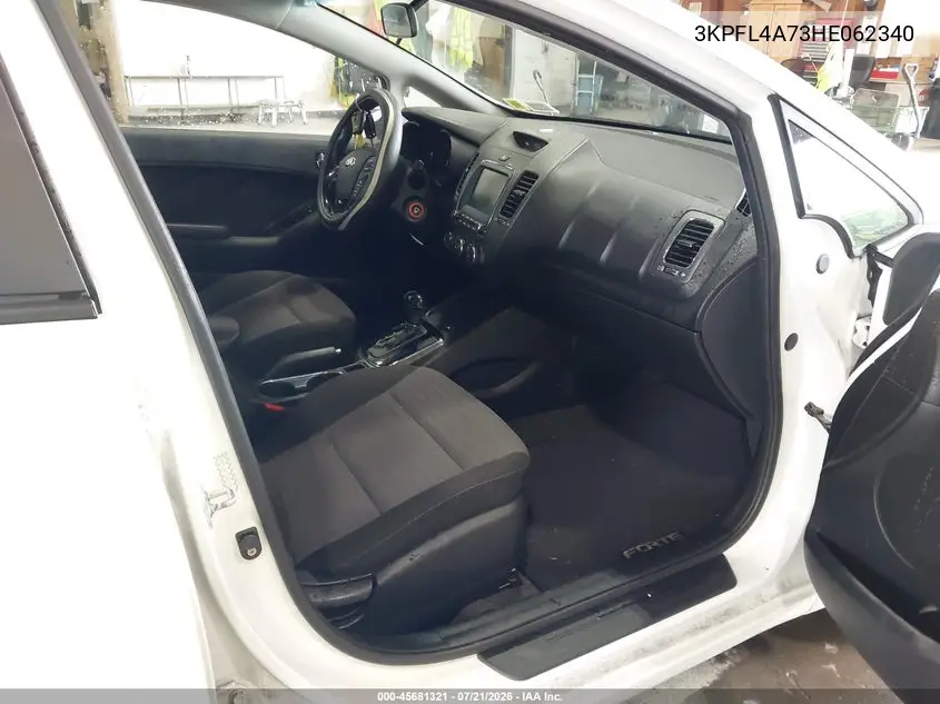 2017 Kia Forte S VIN: 3KPFL4A73HE062340 Lot: 45681321