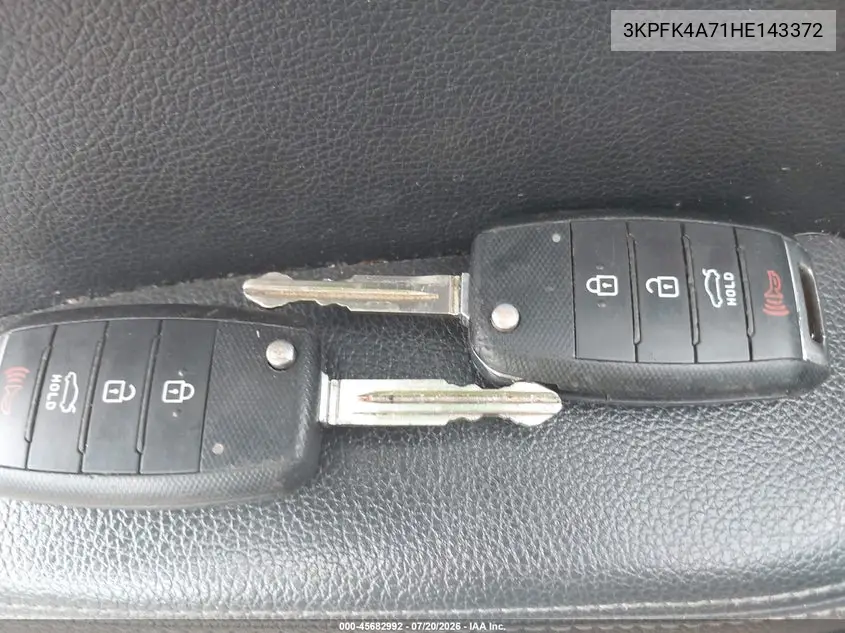 2017 Kia Forte Lx VIN: 3KPFK4A71HE143372 Lot: 45682992