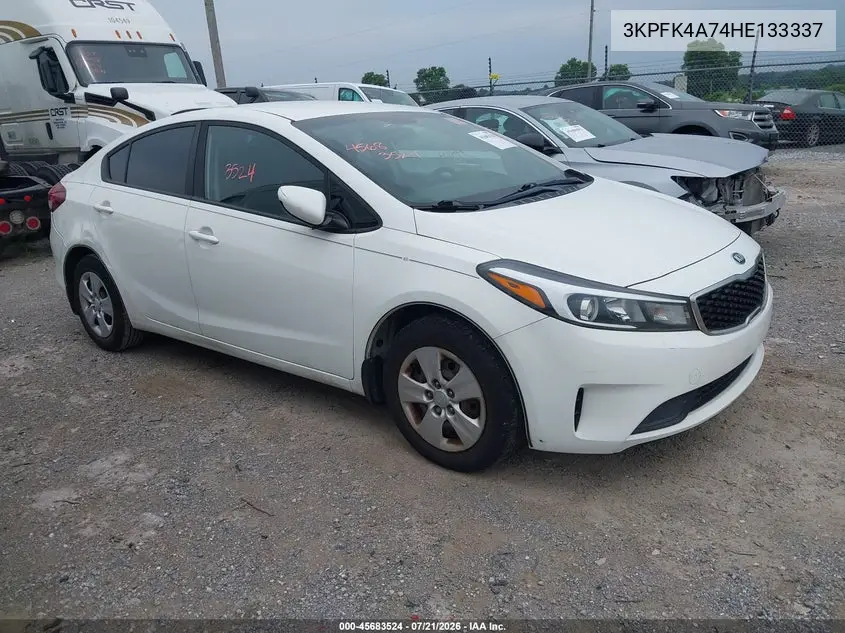 2017 Kia Forte Lx VIN: 3KPFK4A74HE133337 Lot: 45683524