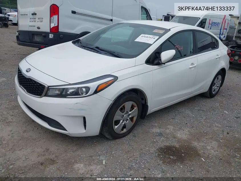2017 Kia Forte Lx VIN: 3KPFK4A74HE133337 Lot: 45683524
