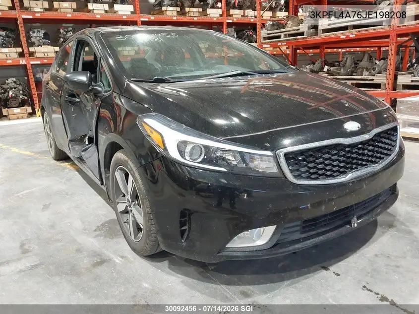 2018 Kia Forte VIN: 3KPFL4A76JE198208 Lot: 30092456