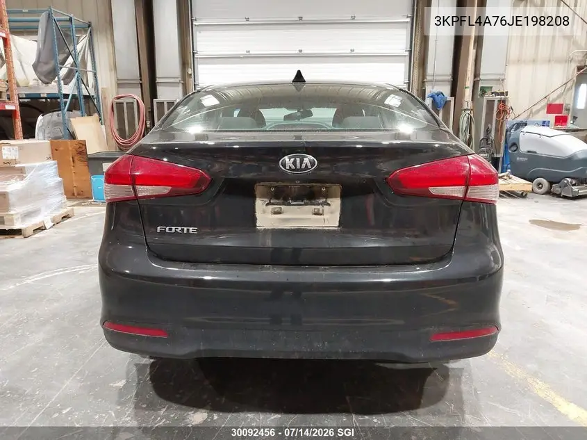 2018 Kia Forte VIN: 3KPFL4A76JE198208 Lot: 30092456