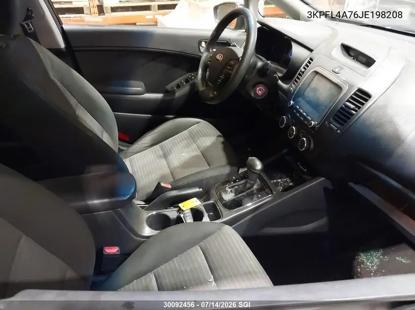 2018 Kia Forte VIN: 3KPFL4A76JE198208 Lot: 30092456