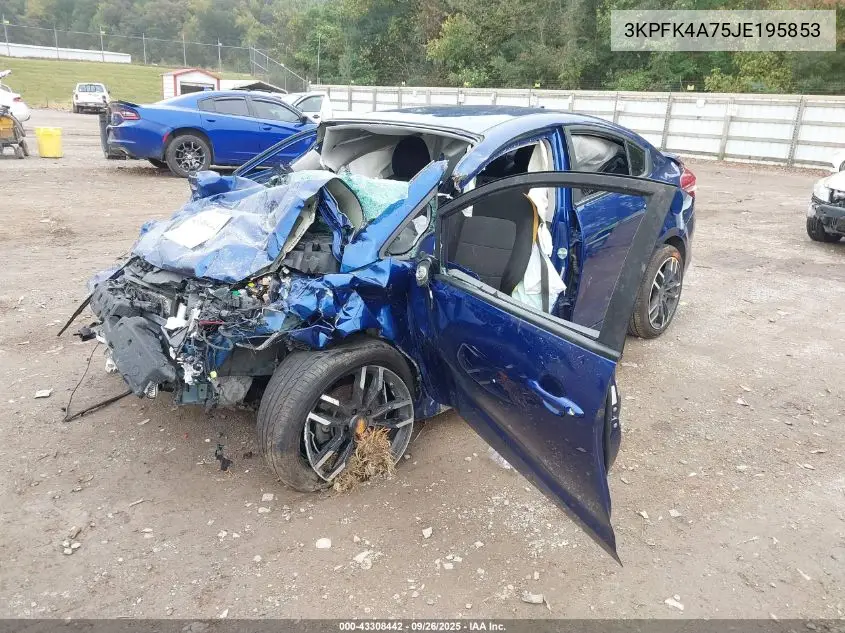 3KPFK4A75JE195853 2018 Kia Forte Lx