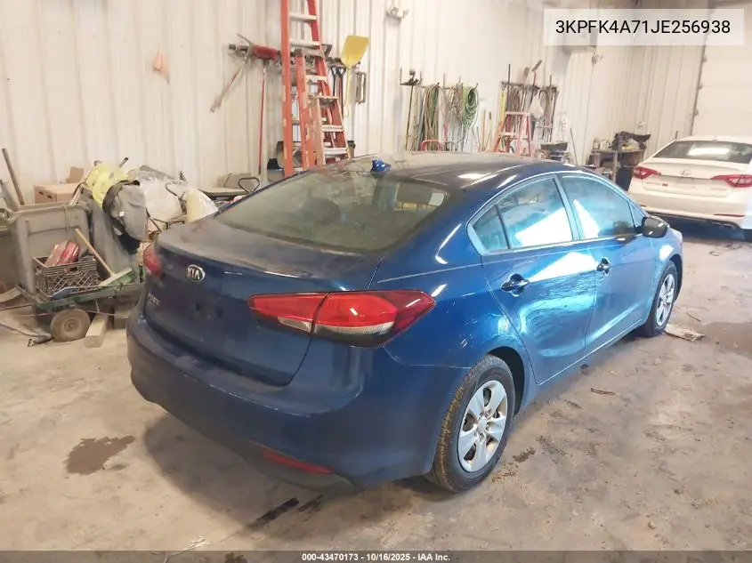 3KPFK4A71JE256938 2018 Kia Forte Lx