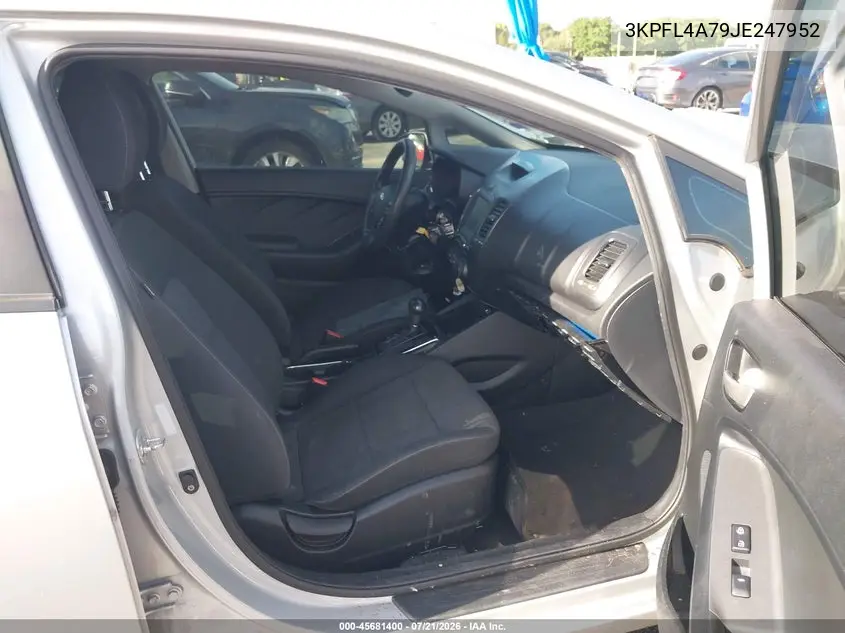2018 Kia Forte Lx VIN: 3KPFL4A79JE247952 Lot: 45681400