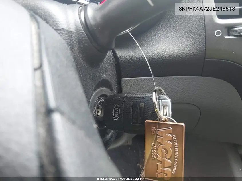 2018 Kia Forte Lx VIN: 3KPFK4A72JE243518 Lot: 45683742