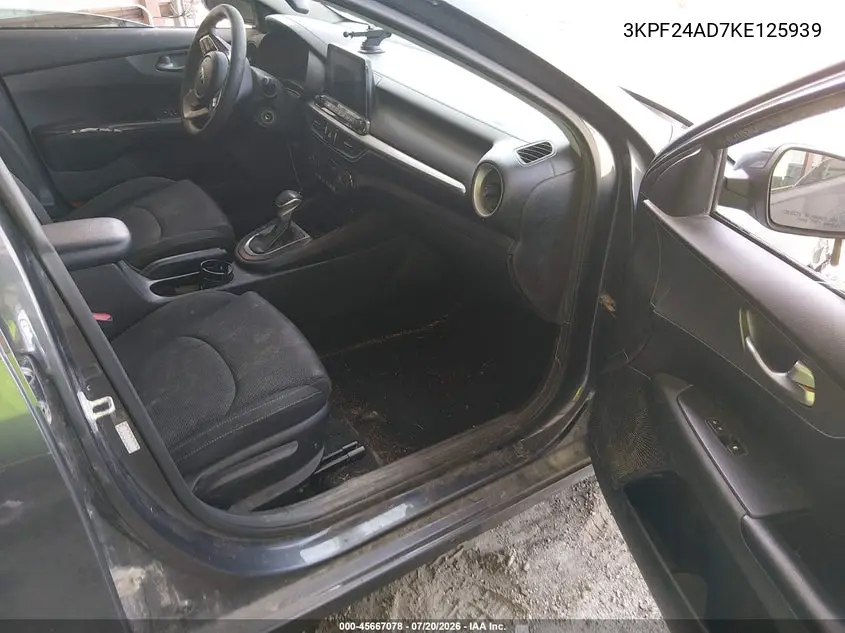 2019 Kia Forte Lxs VIN: 3KPF24AD7KE125939 Lot: 45667078