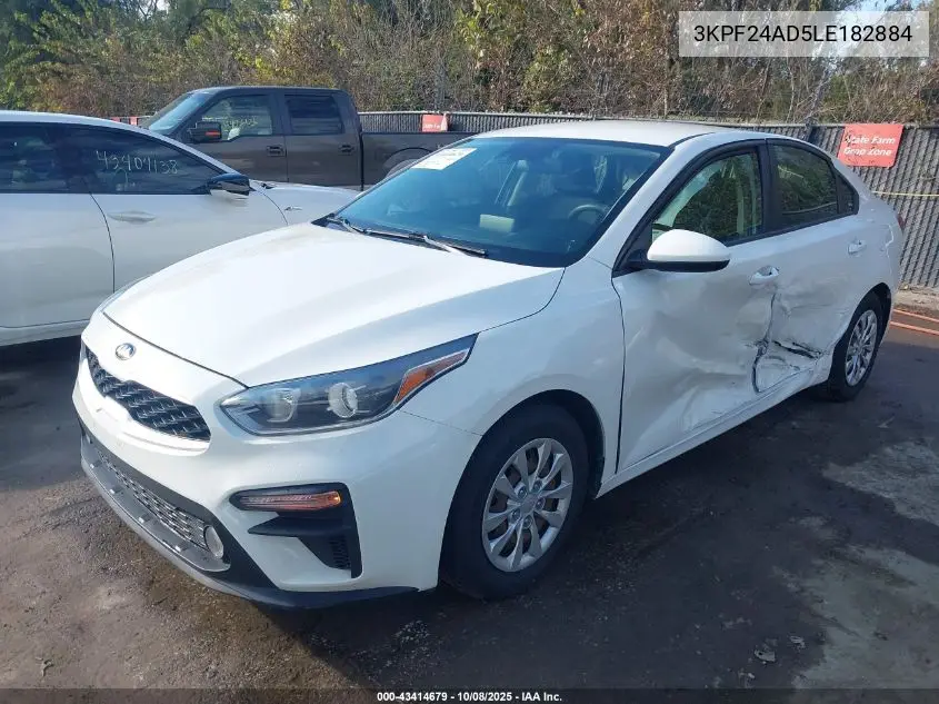 3KPF24AD5LE182884 2020 Kia Forte Fe