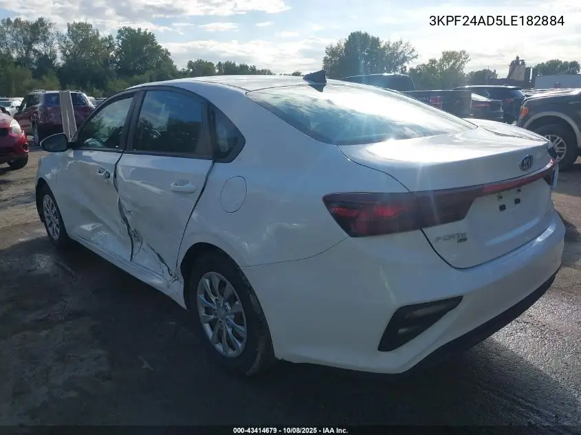 3KPF24AD5LE182884 2020 Kia Forte Fe