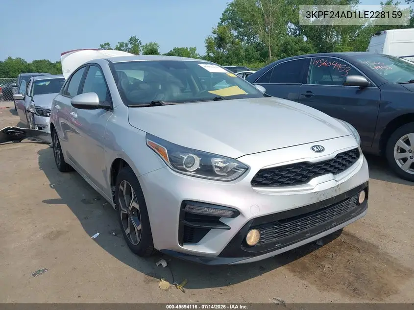 2020 Kia Forte Lxs VIN: 3KPF24AD1LE228159 Lot: 45594116