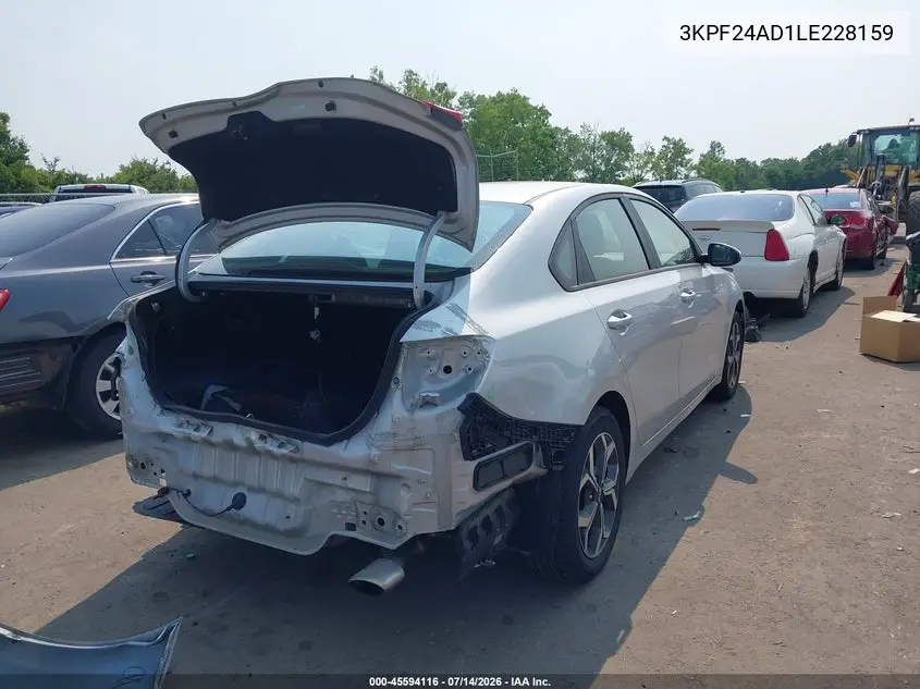 2020 Kia Forte Lxs VIN: 3KPF24AD1LE228159 Lot: 45594116