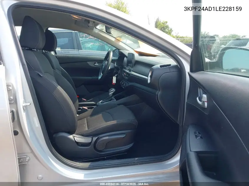 2020 Kia Forte Lxs VIN: 3KPF24AD1LE228159 Lot: 45594116