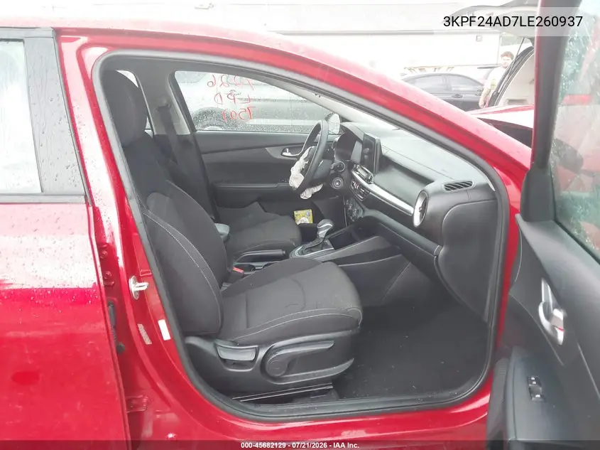 2020 Kia Forte Lxs VIN: 3KPF24AD7LE260937 Lot: 45682129